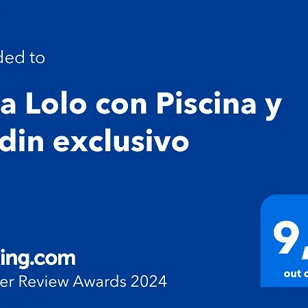 بيت للعطل Lolo De Design Con Piscina, Jardin Y Parking Exclusivo